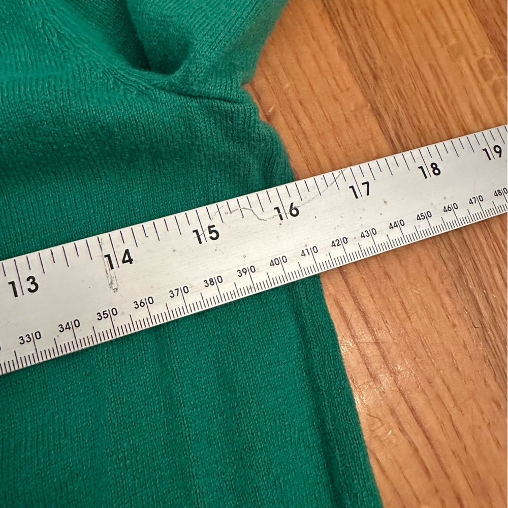 BODEN Hambleden Scallop Edge Sweater in Deep Forest. Size 4 (#2) - Picture 8 of 12